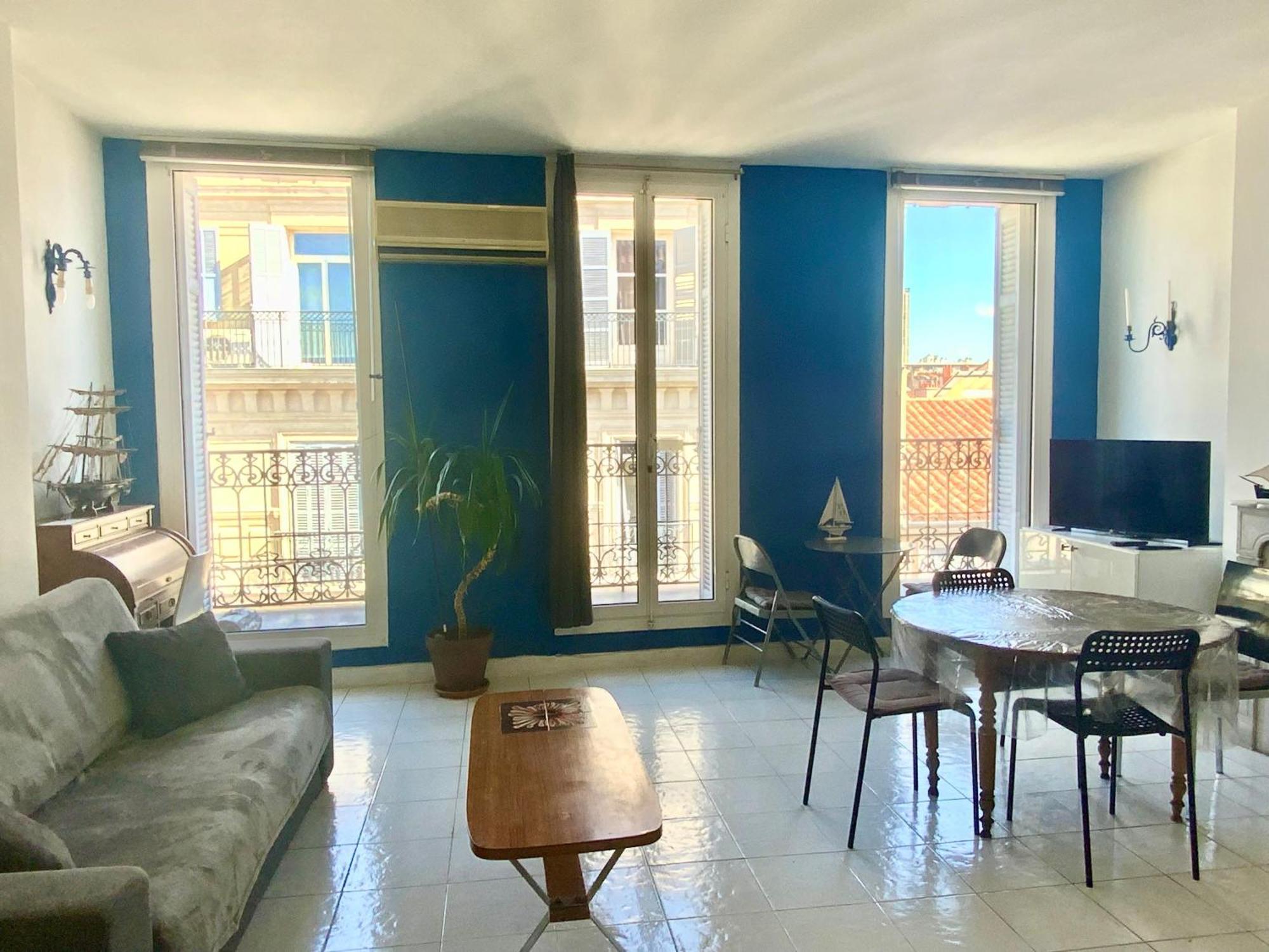 Vieux Port Appartement Maritime De 72M² Et Balcon Марсель Екстер'єр фото