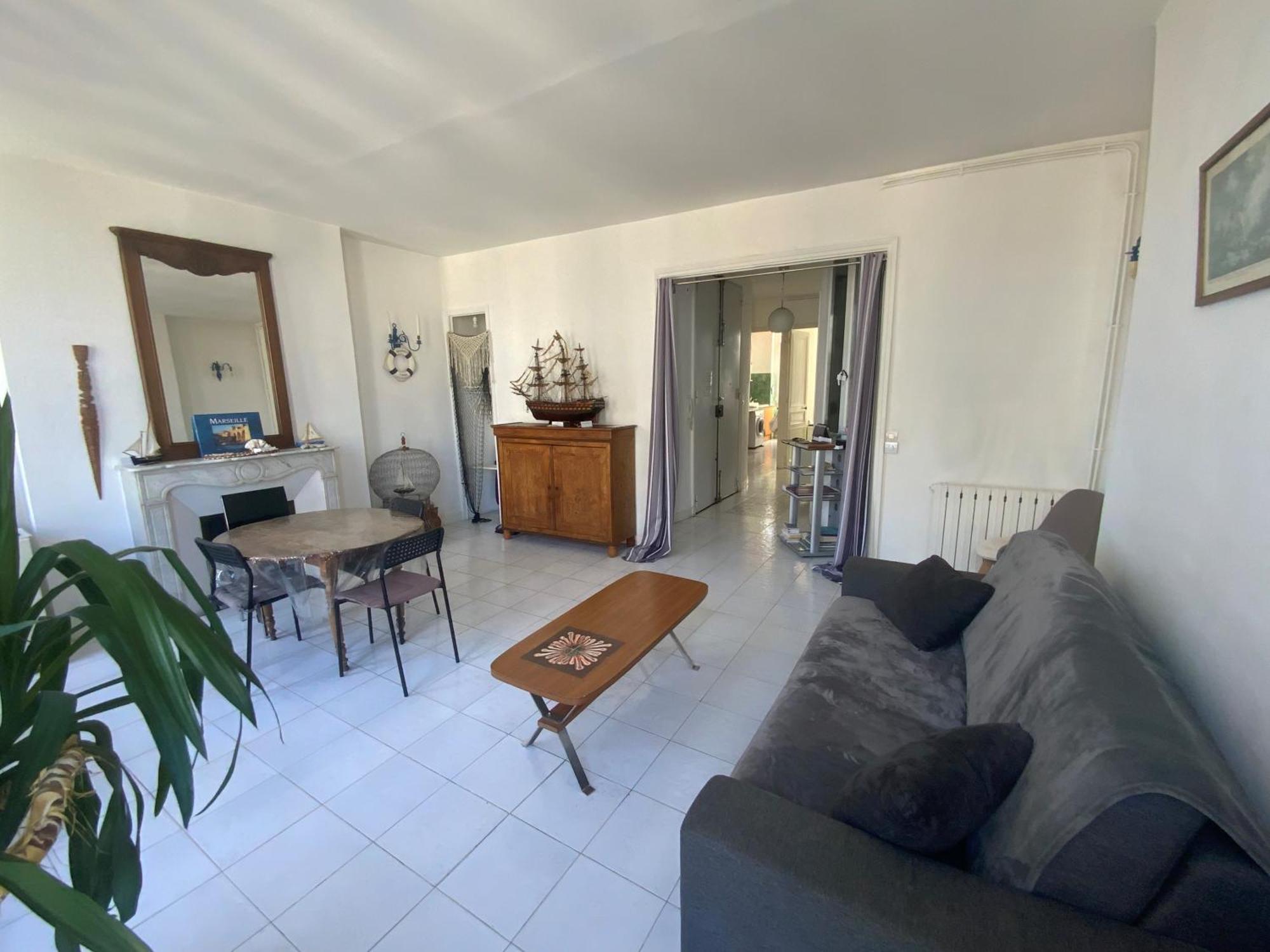 Vieux Port Appartement Maritime De 72M² Et Balcon Марсель Екстер'єр фото